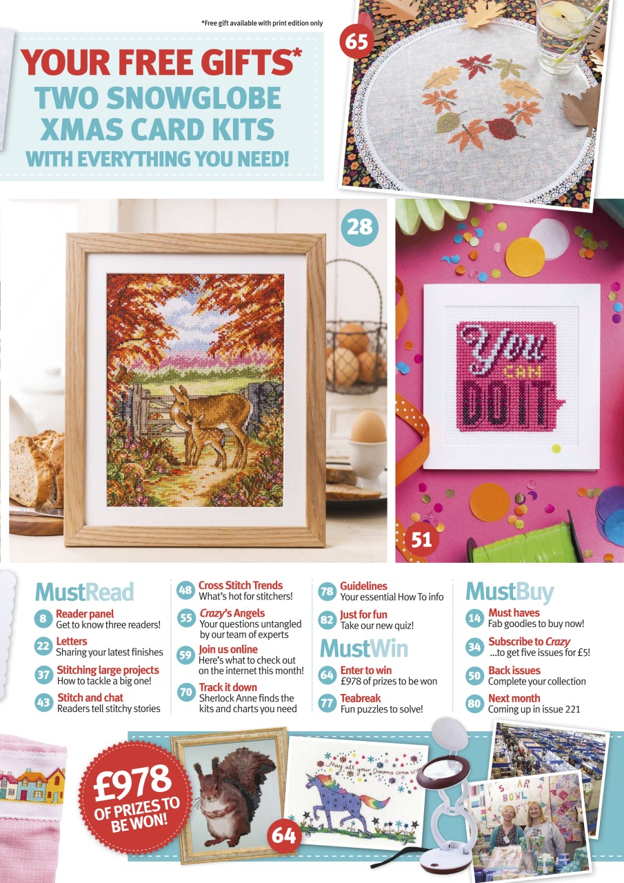 Cross Stitch Crazy Preview Pages