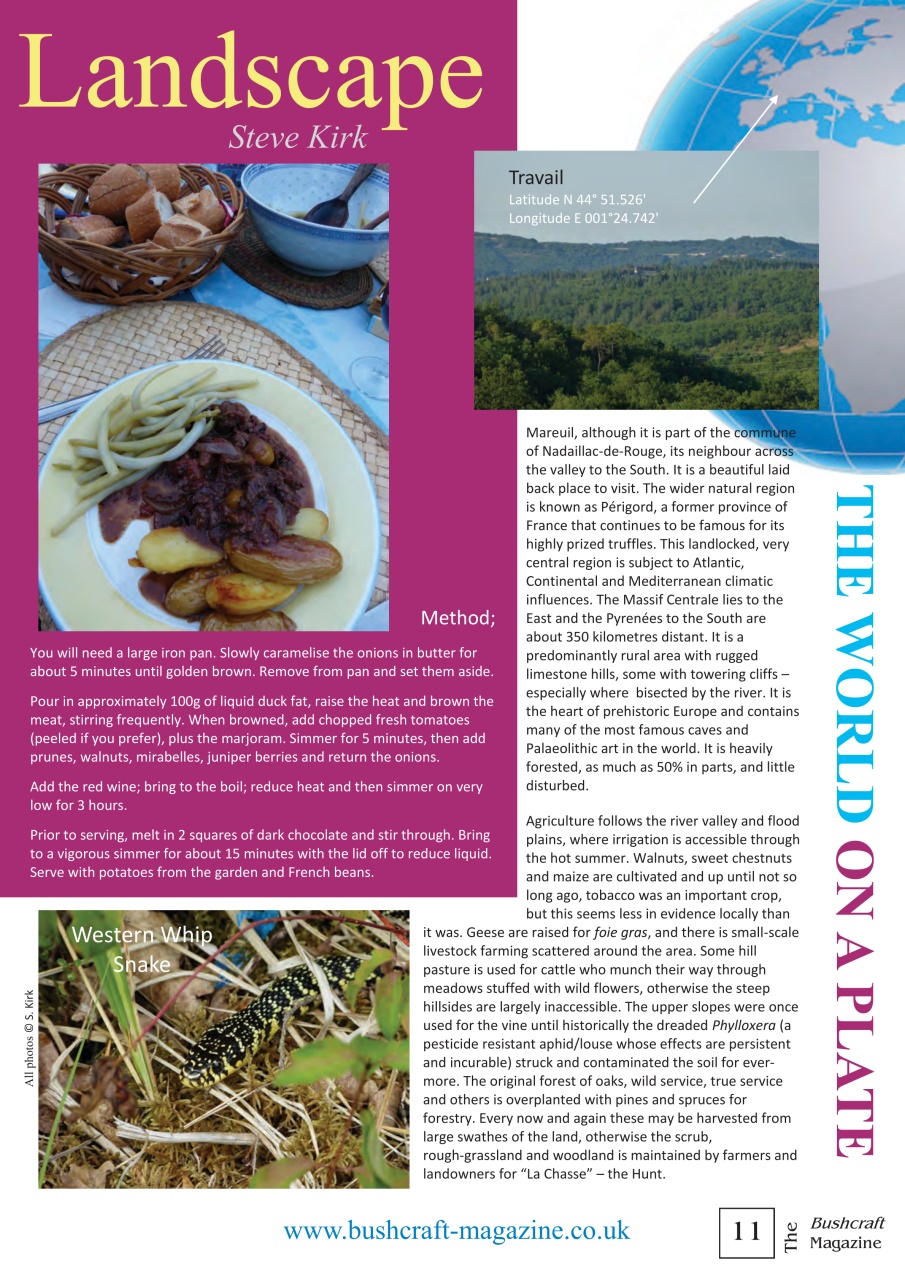 Bushcraft Magazine Preview Pages