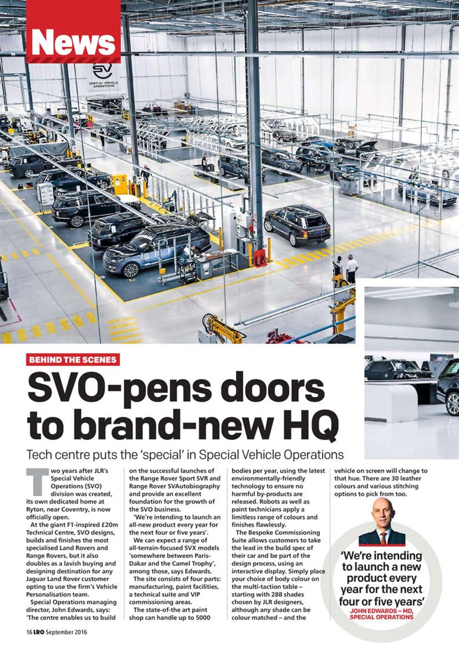 Land Rover Owner Preview Pages