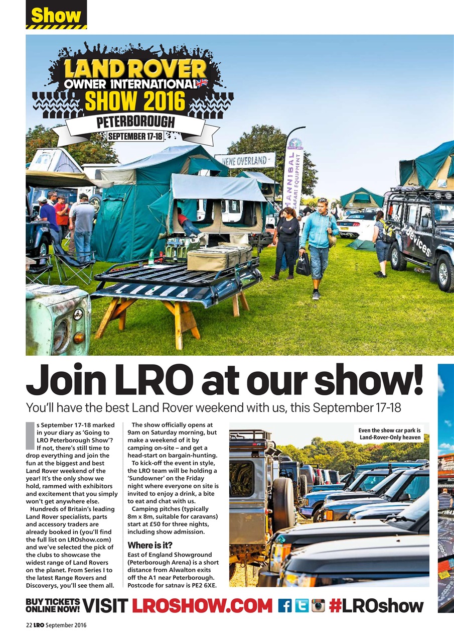 Land Rover Owner Preview Pages