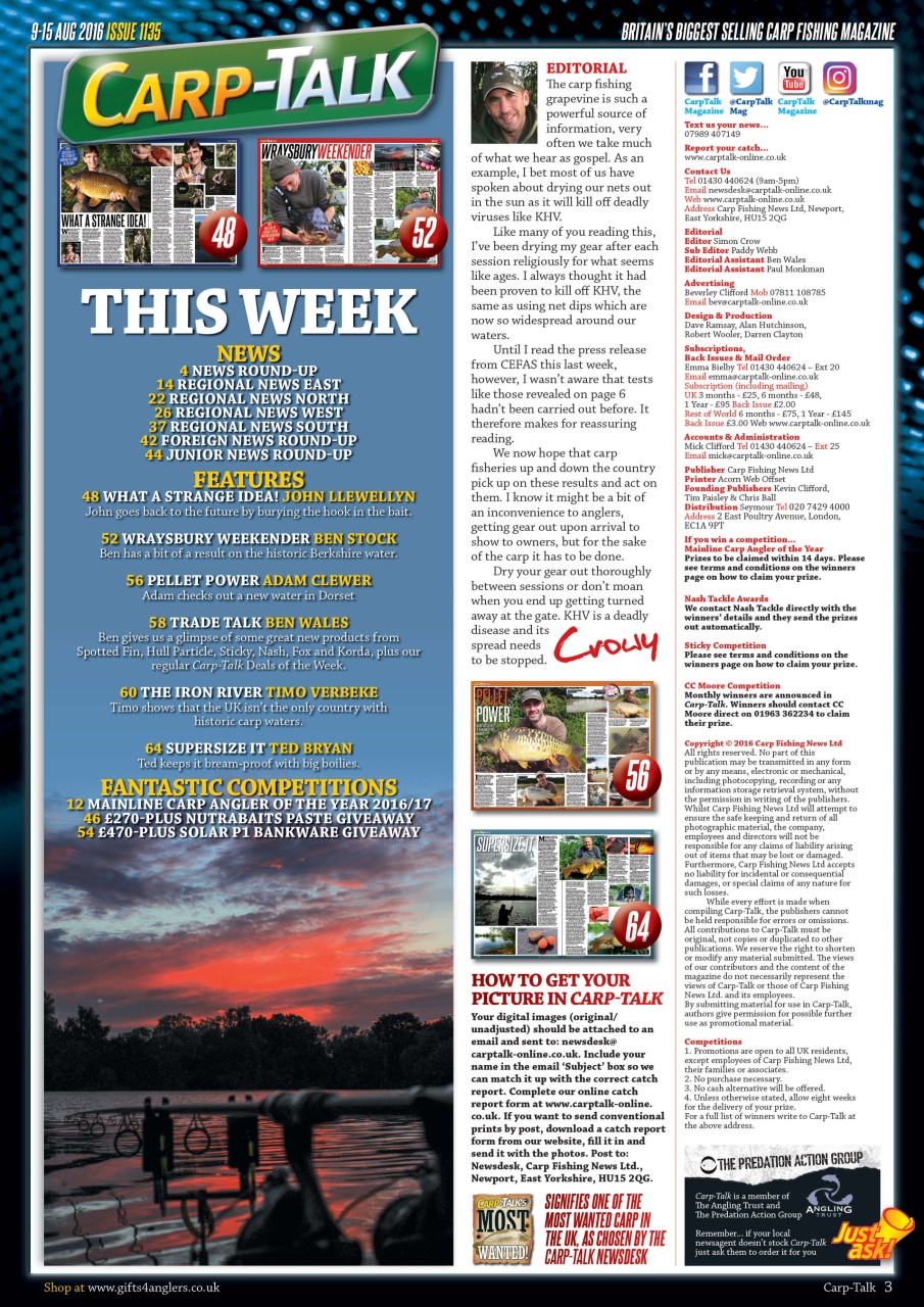 Carp-Talk Preview Pages