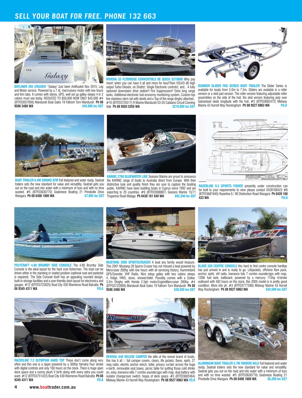 Boat Trader Australia Preview Pages