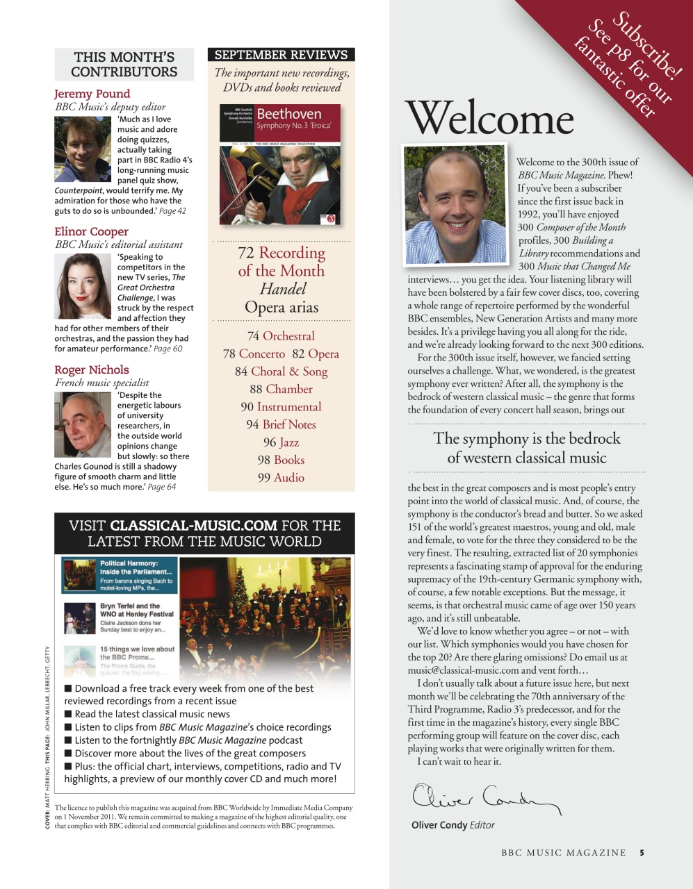 BBC Music Magazine Preview Pages