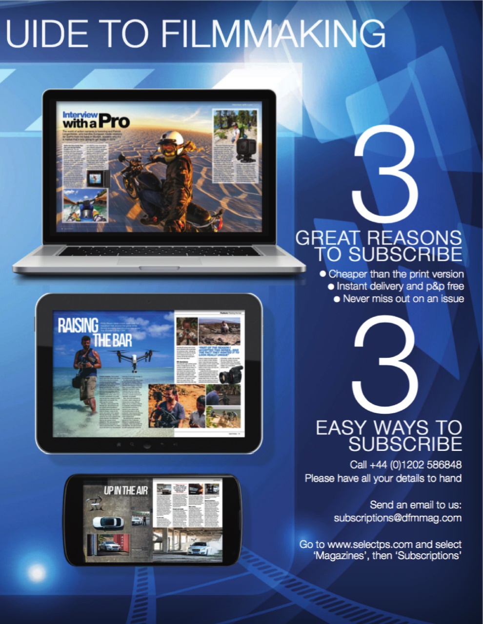 Digital FilmMaker Preview Pages