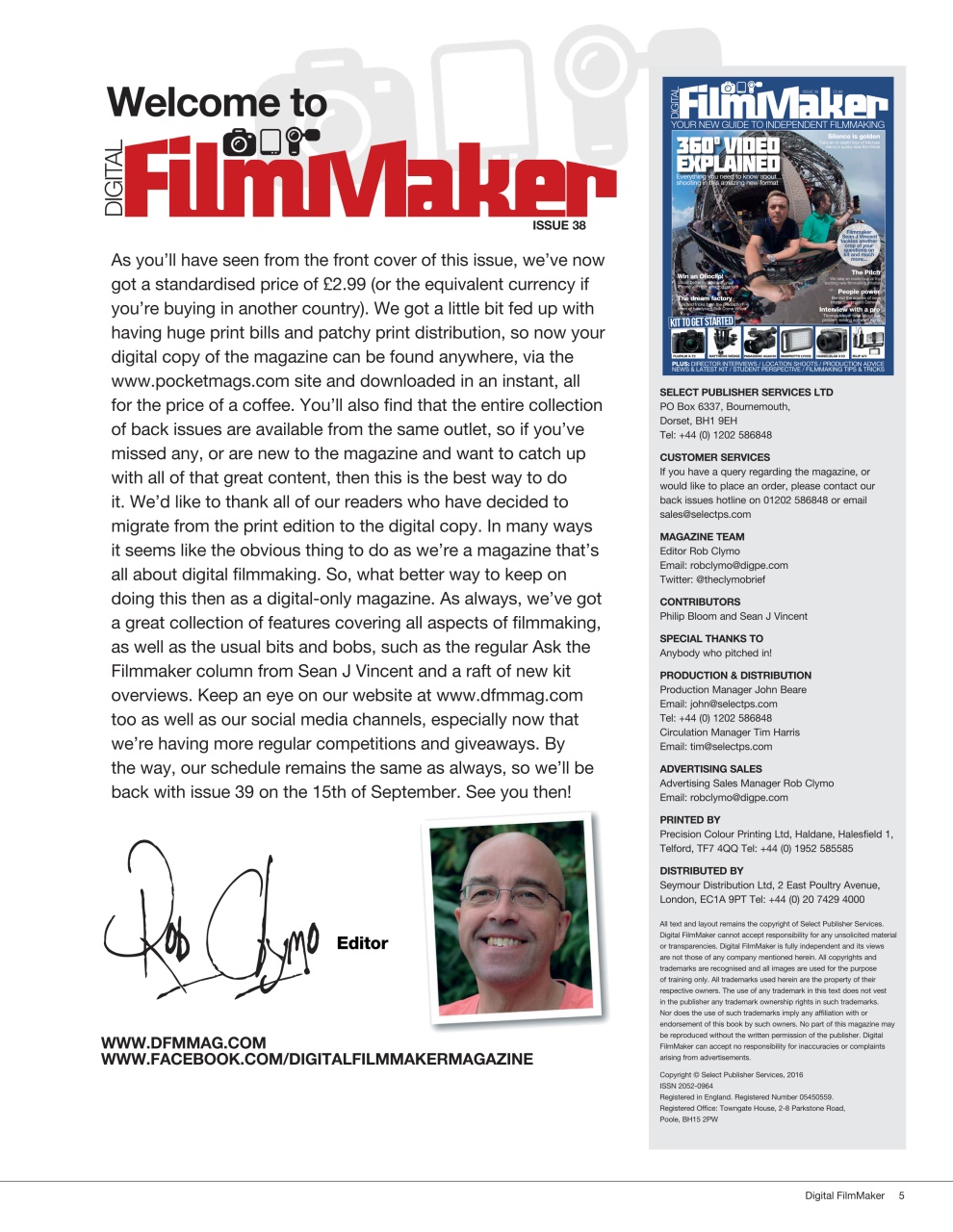 Digital FilmMaker Preview Pages
