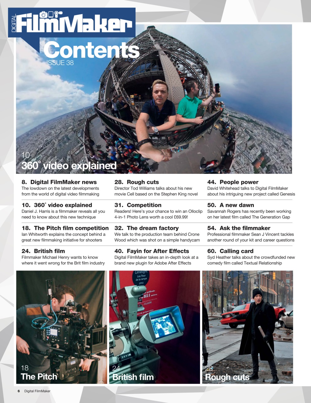 Digital FilmMaker Preview Pages