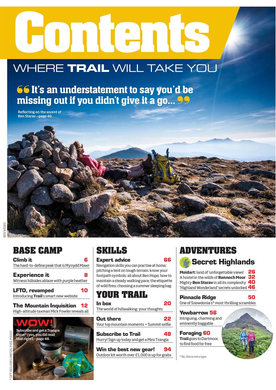 Trail Preview Pages