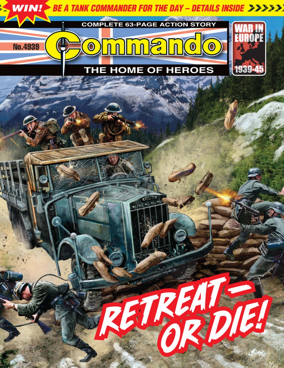 Commando Preview Pages