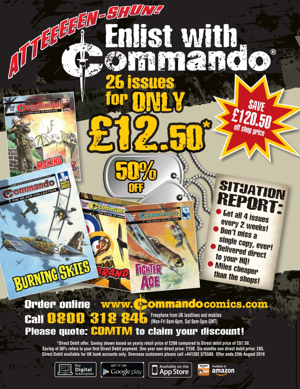 Commando Preview Pages