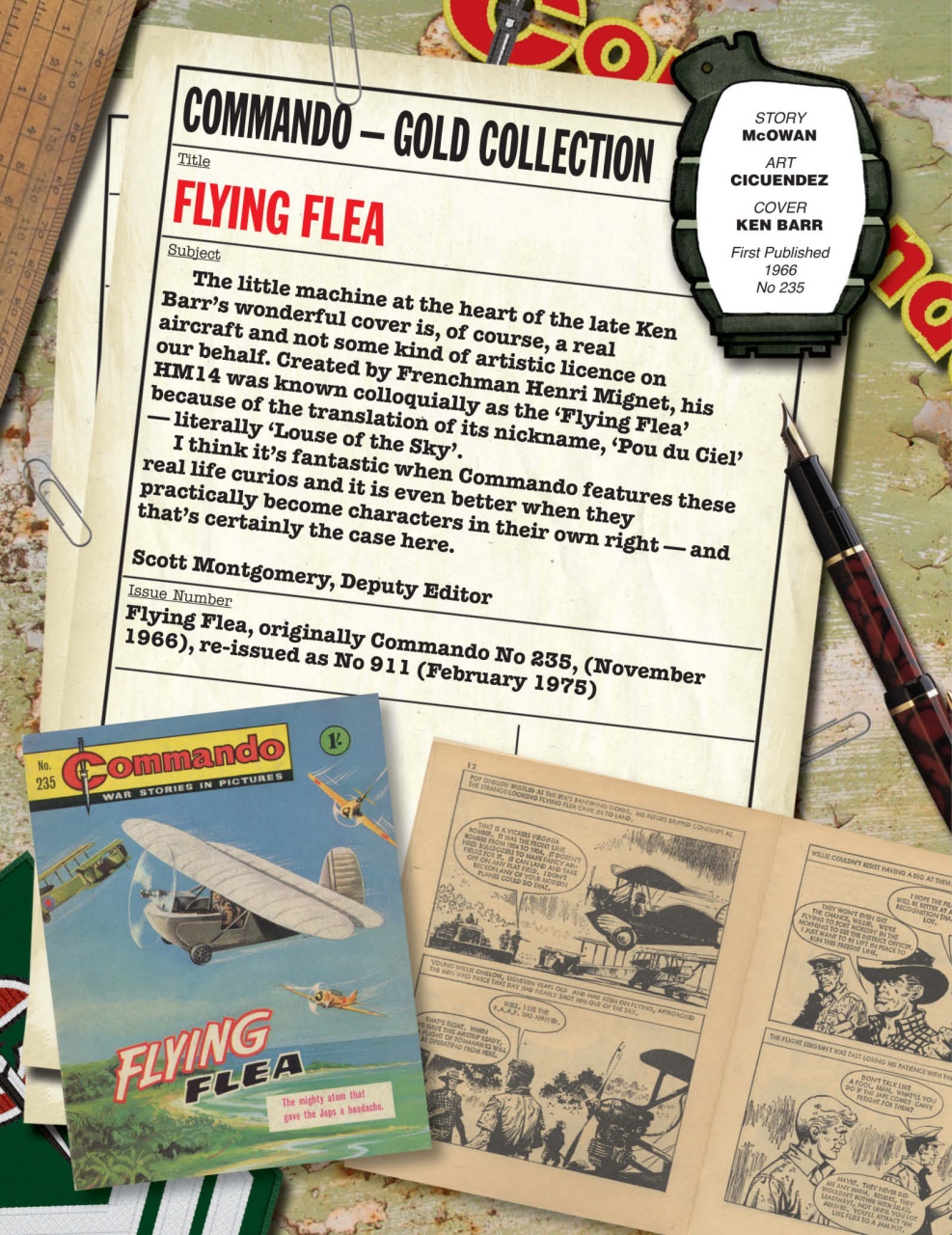 Commando Preview Pages