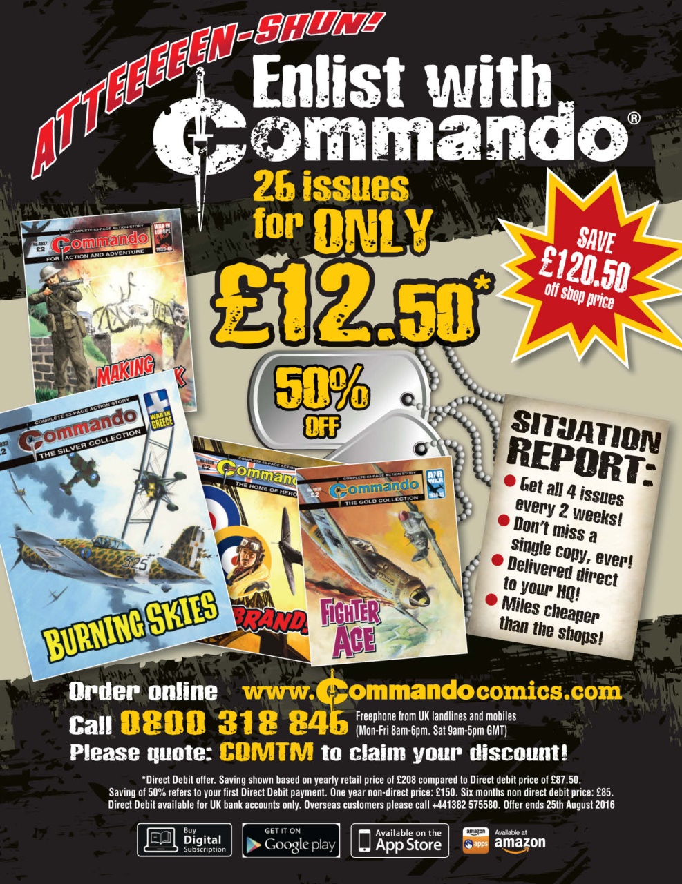 Commando Preview Pages