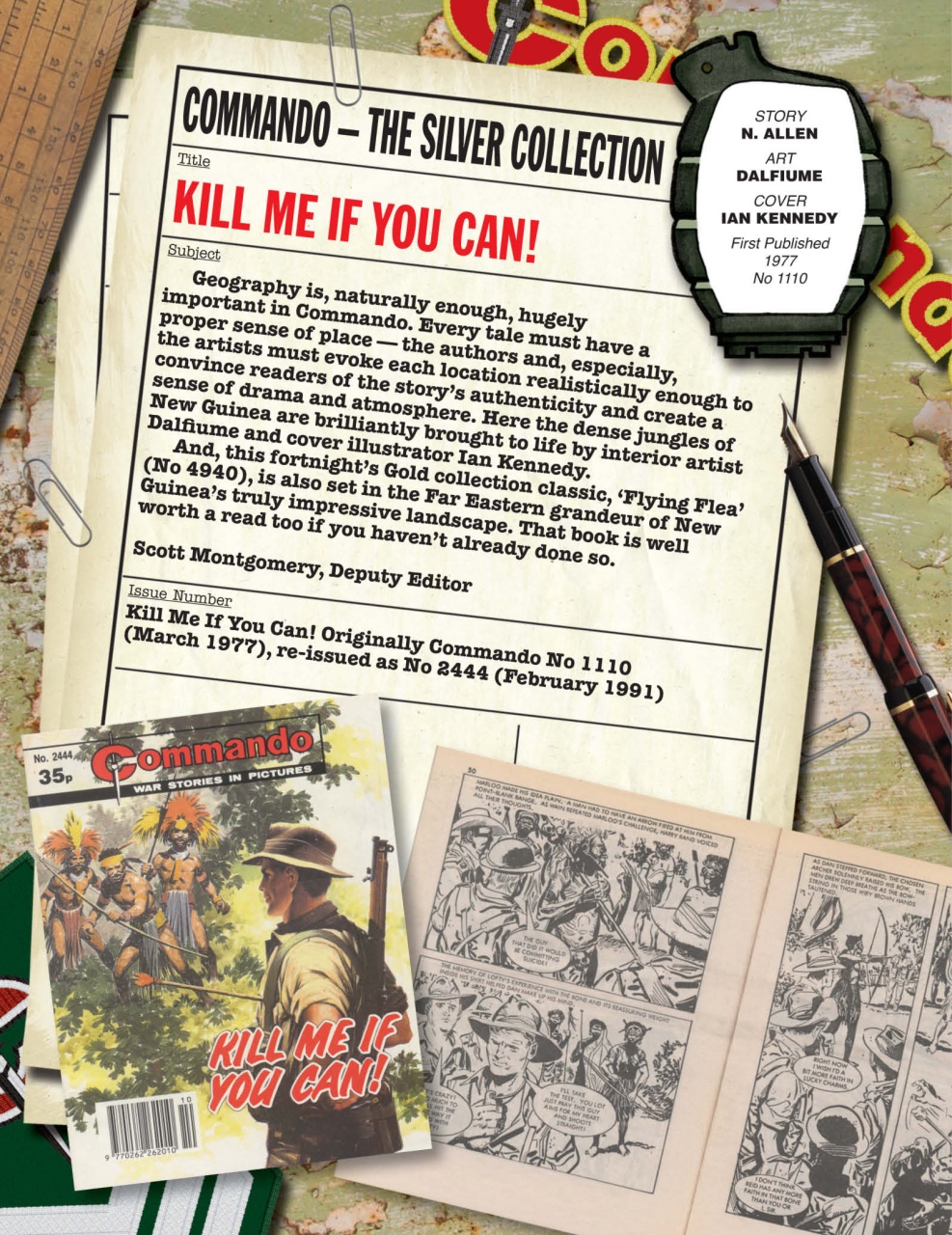 Commando Preview Pages