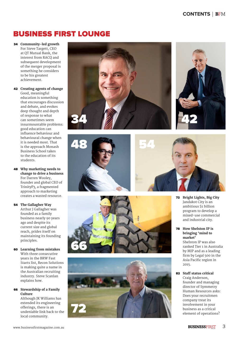 Business First Magazine Preview Pages