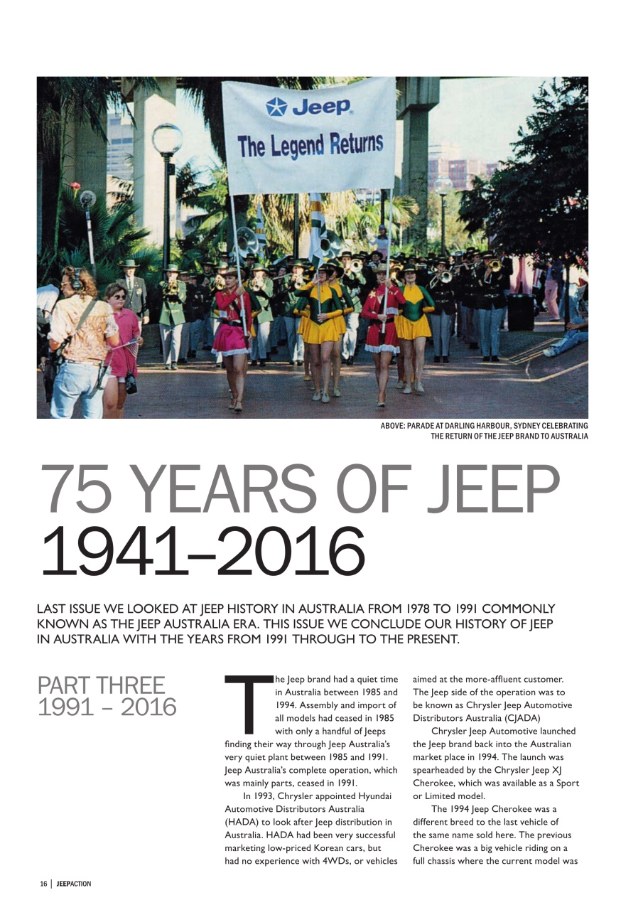 Jeep Action Preview Pages