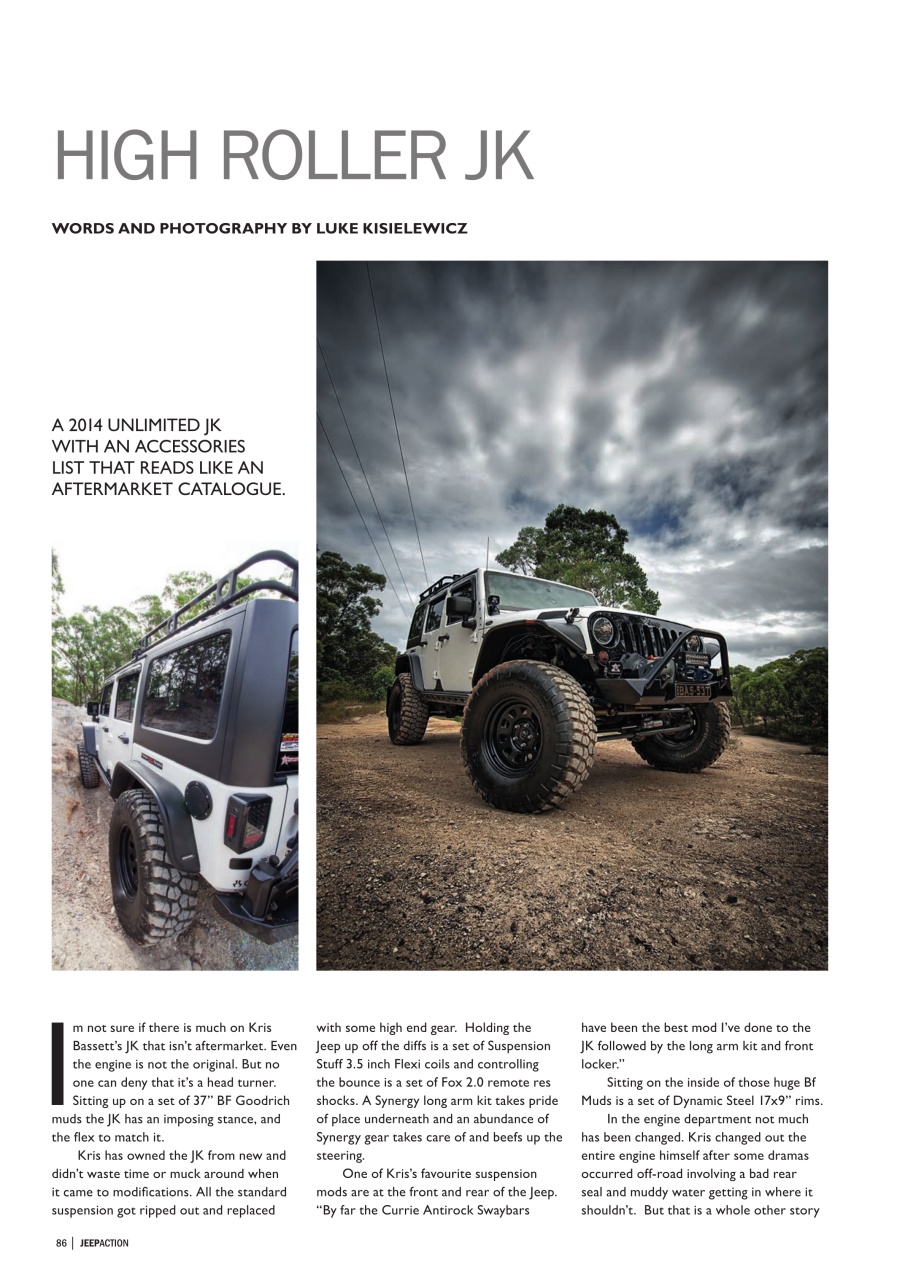 Jeep Action Preview Pages