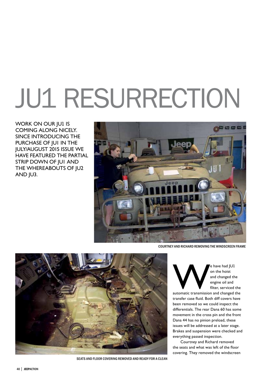 Jeep Action Preview Pages