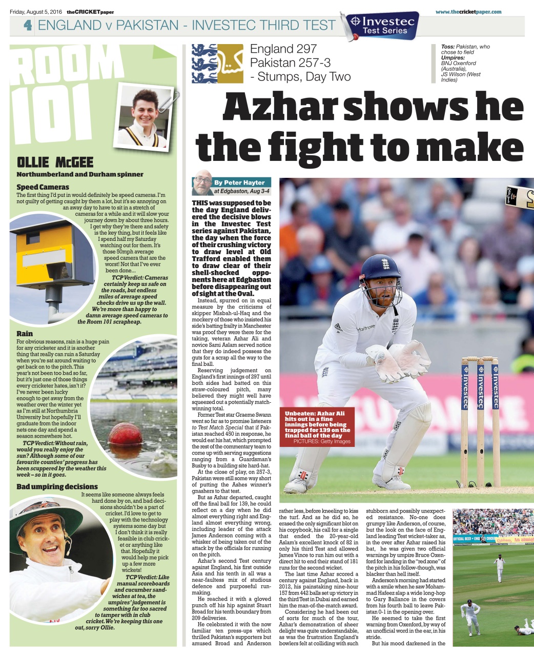The Cricket Paper Preview Pages