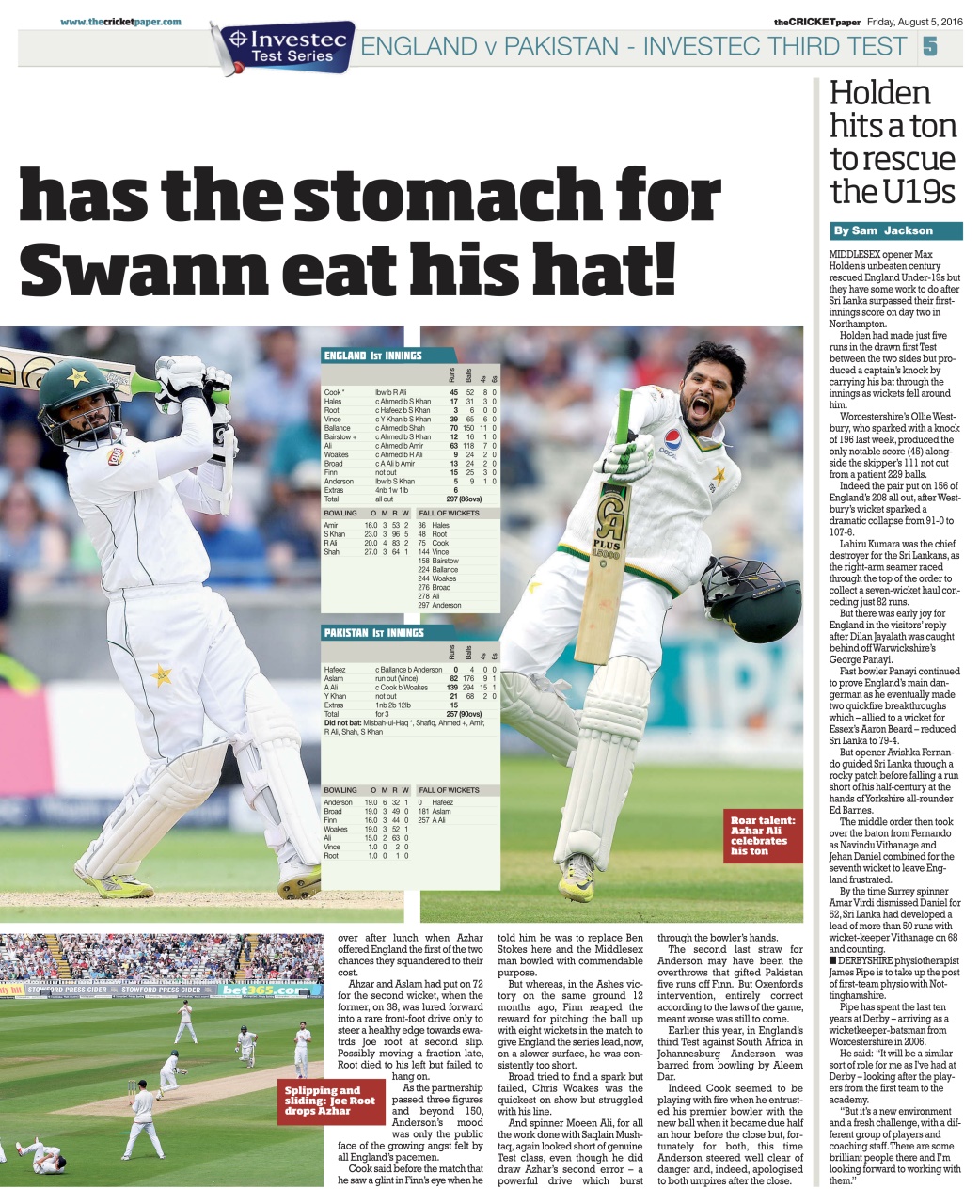 The Cricket Paper Preview Pages