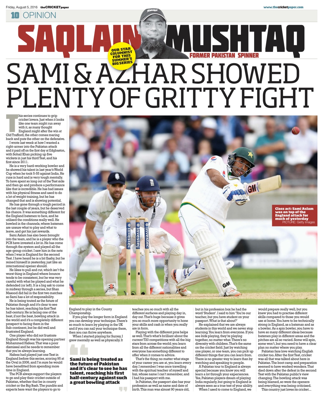 The Cricket Paper Preview Pages