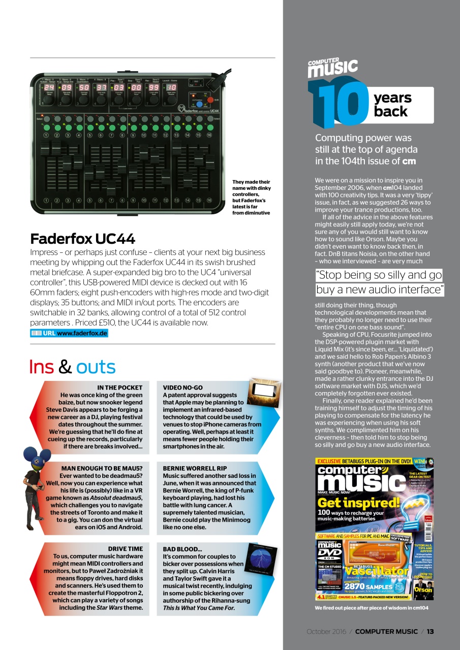 Computer Music Preview Pages