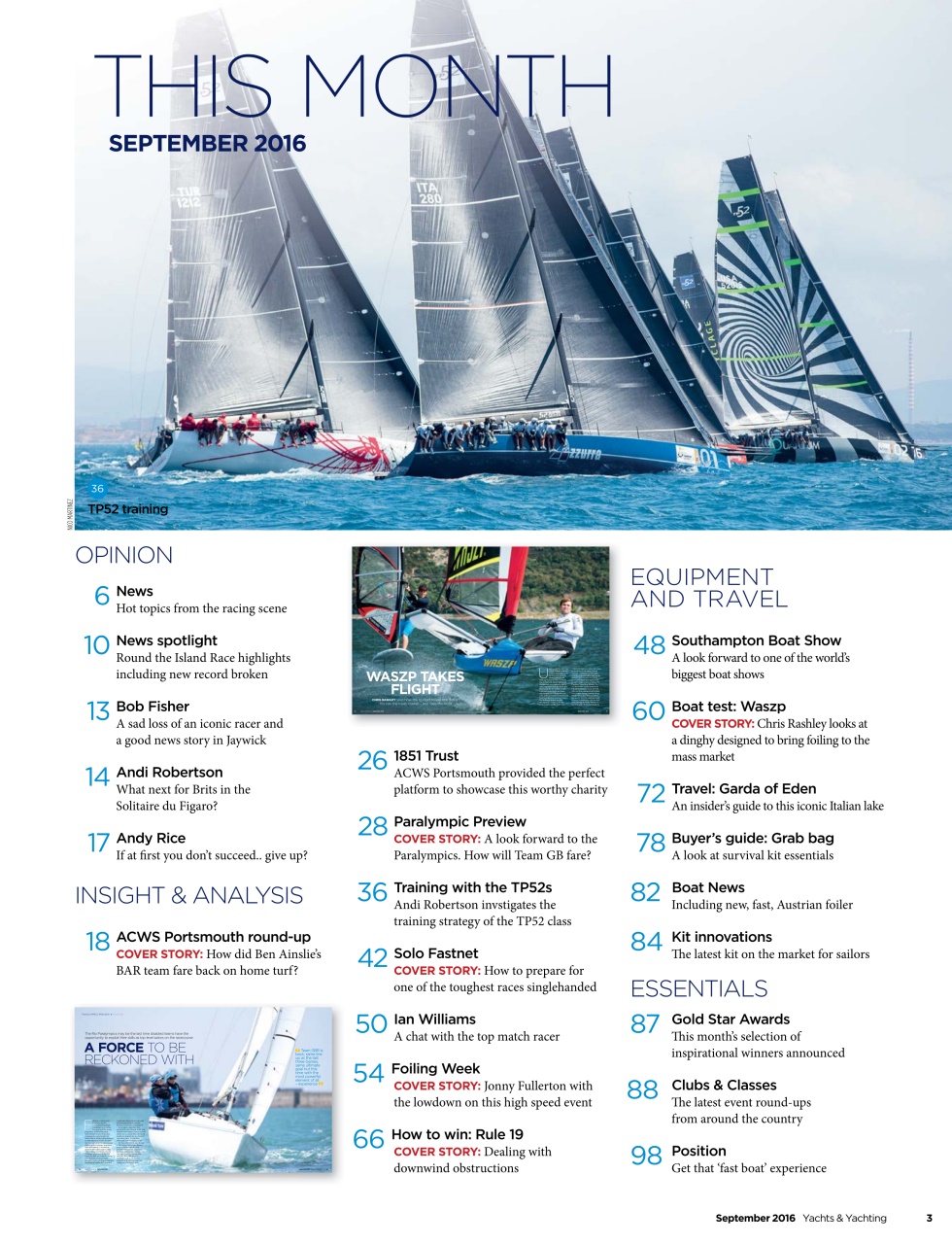 Yachts & Yachting Preview Pages