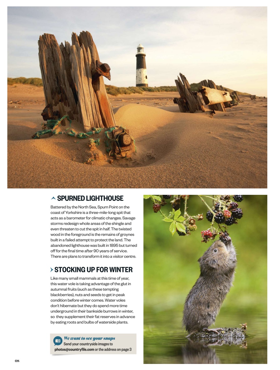 BBC Countryfile Magazine Preview Pages