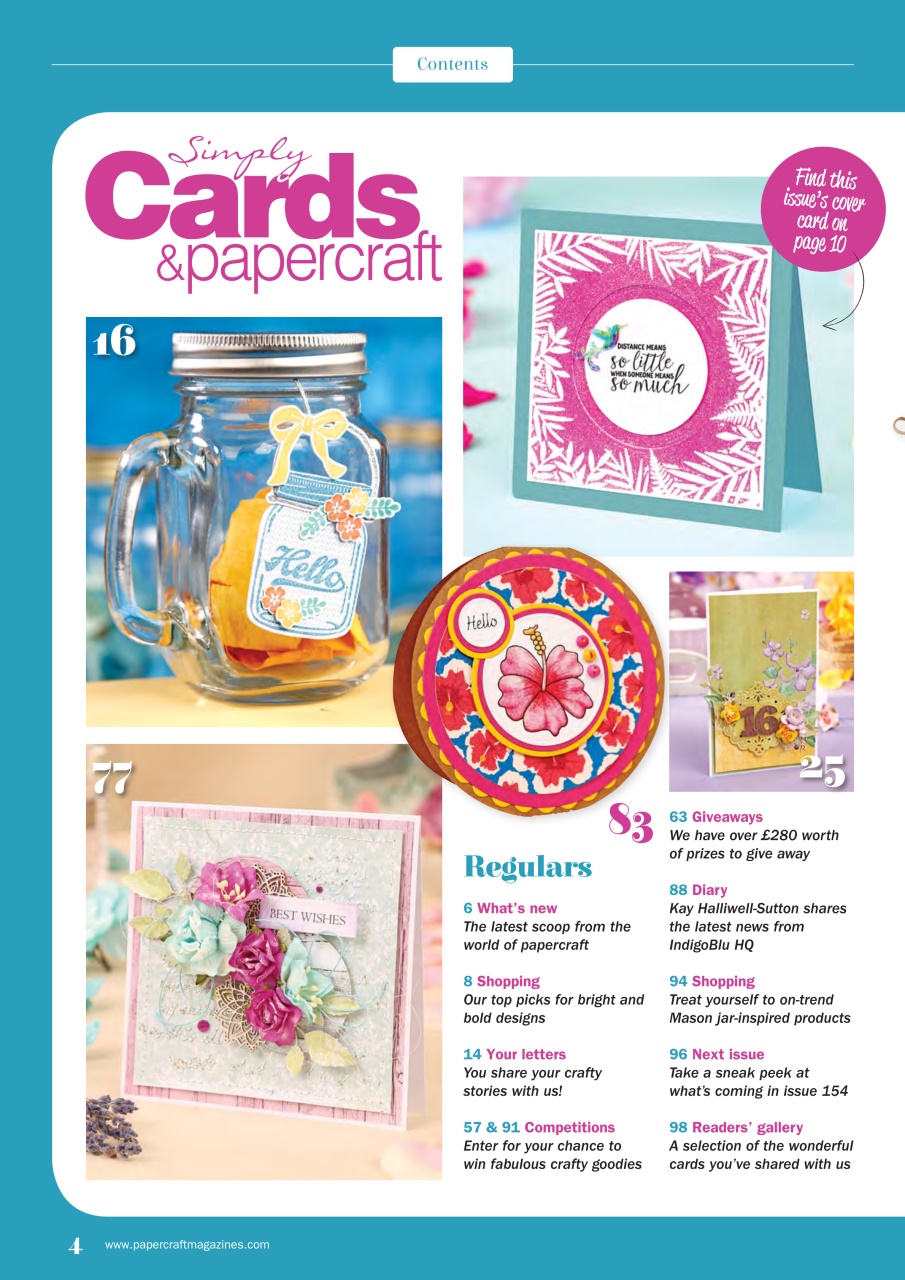 Simply Cards & Papercraft Preview Pages