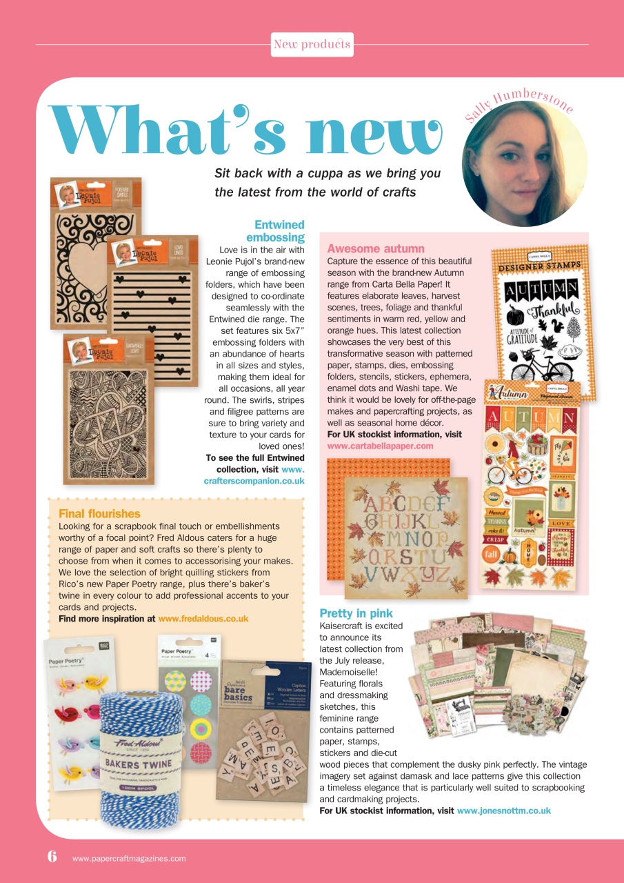 Simply Cards & Papercraft Preview Pages