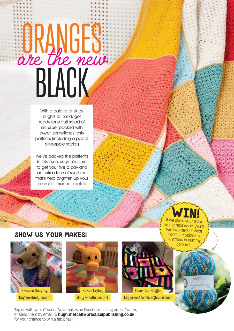 Crochet Now Magazine Preview Pages