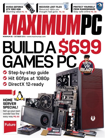 Maximum PC issue October 2016