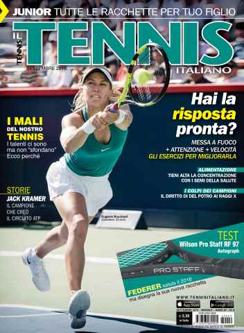 Il Tennis Italiano 9 2016 issue Il Tennis Italiano 9 2016