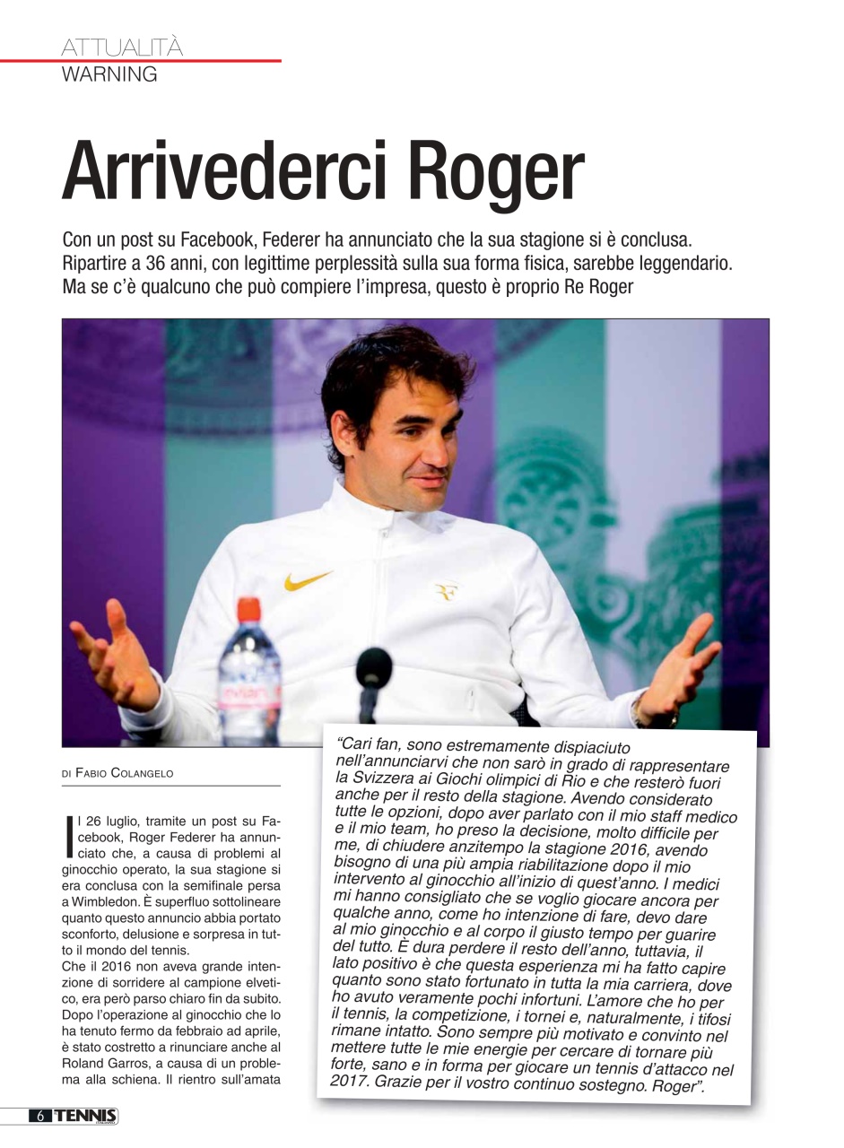 Il Tennis Italiano Preview Pages