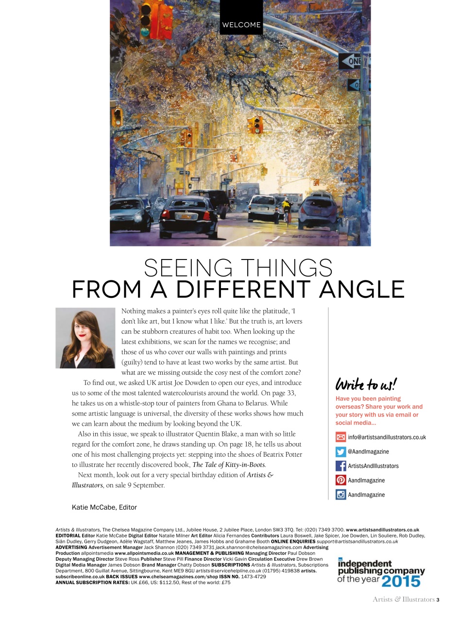 Artists & Illustrators Preview Pages