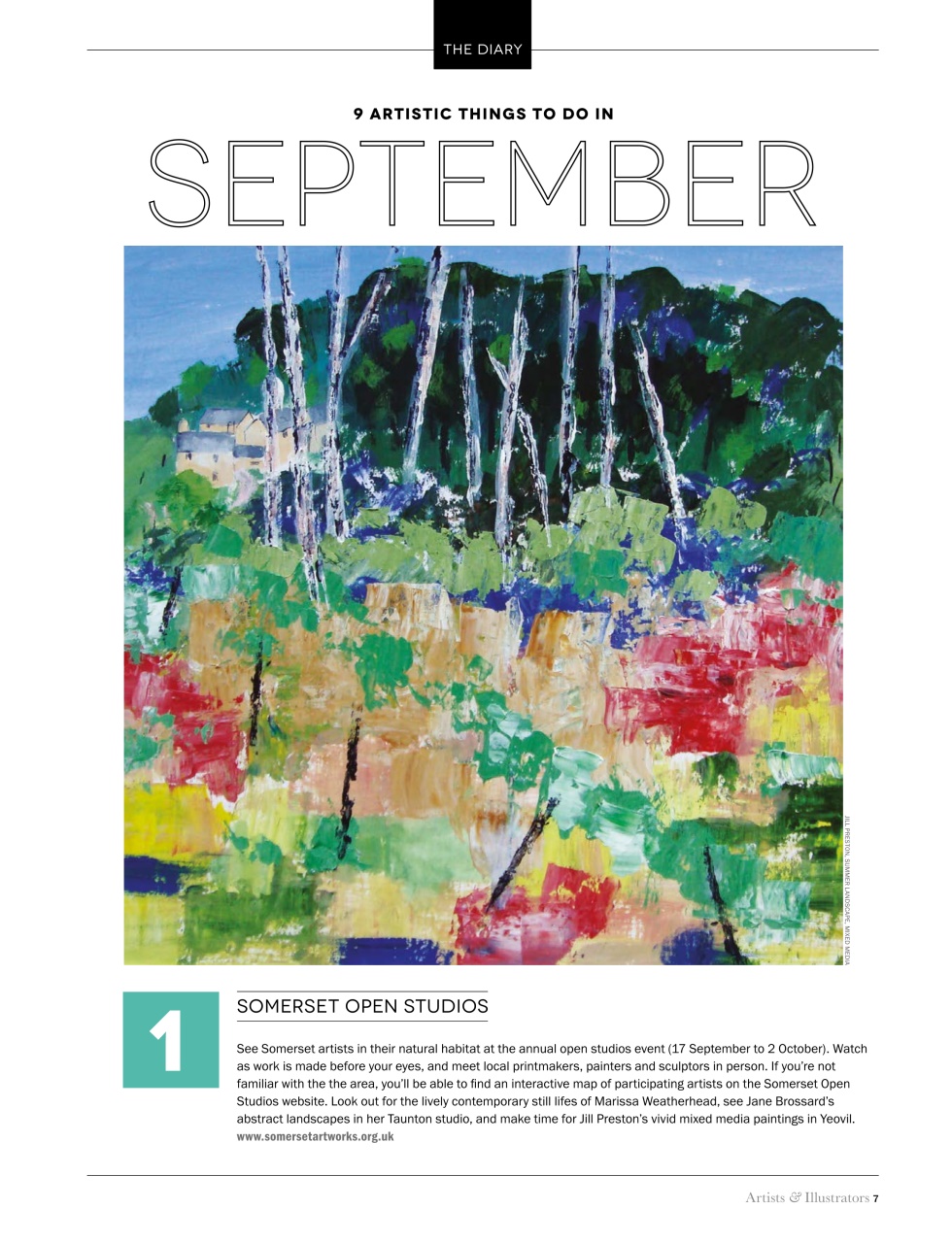 Artists & Illustrators Preview Pages