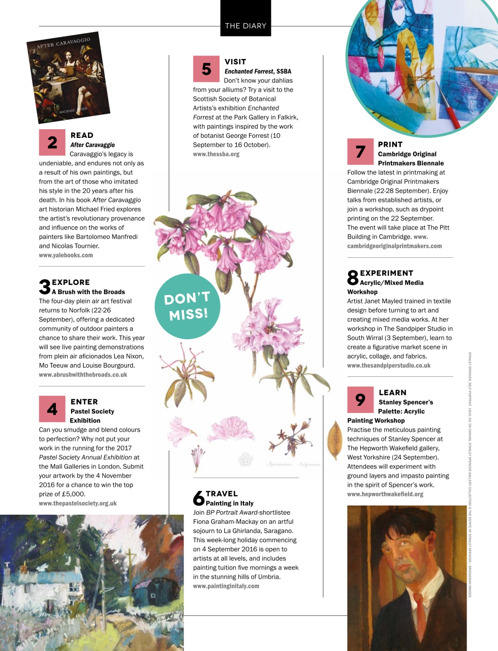 Artists & Illustrators Preview Pages