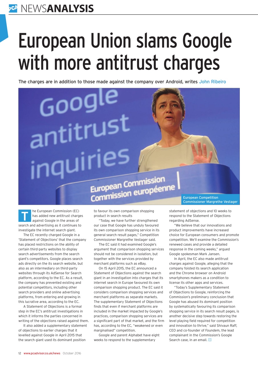 Tech Advisor Preview Pages