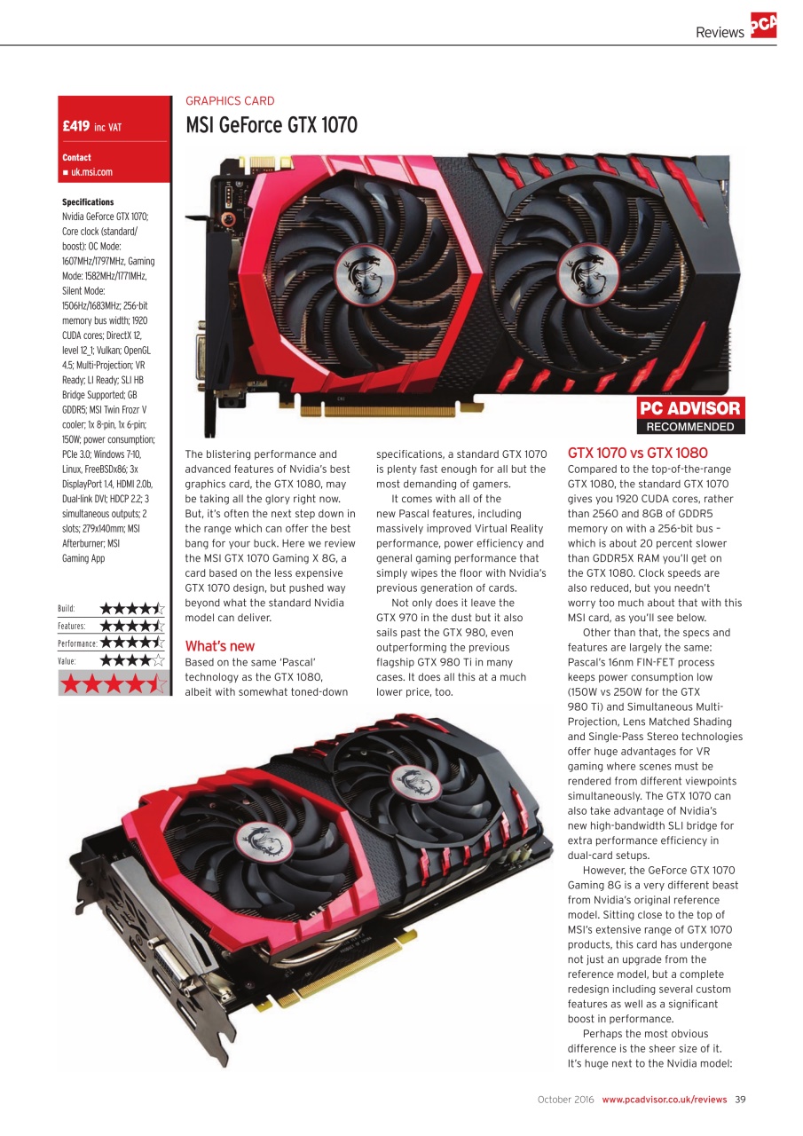 Tech Advisor Preview Pages