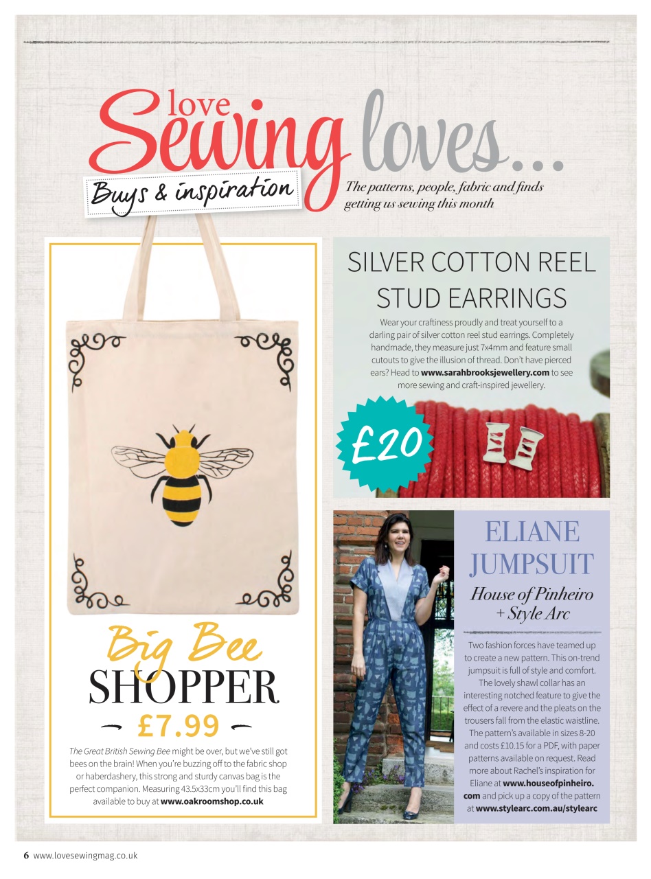 Love Sewing Preview Pages