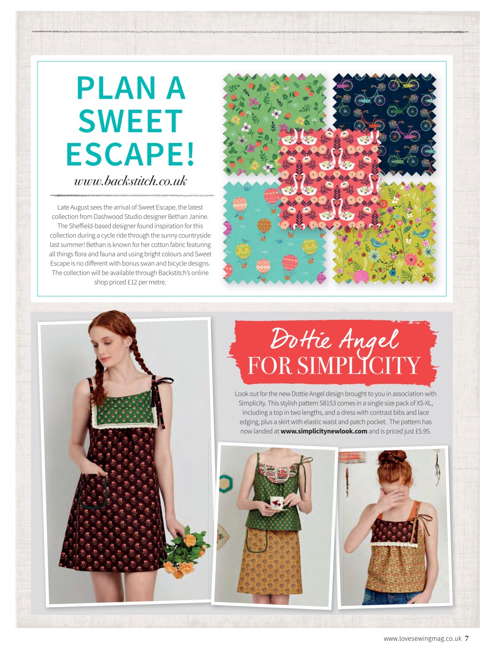 Love Sewing Preview Pages