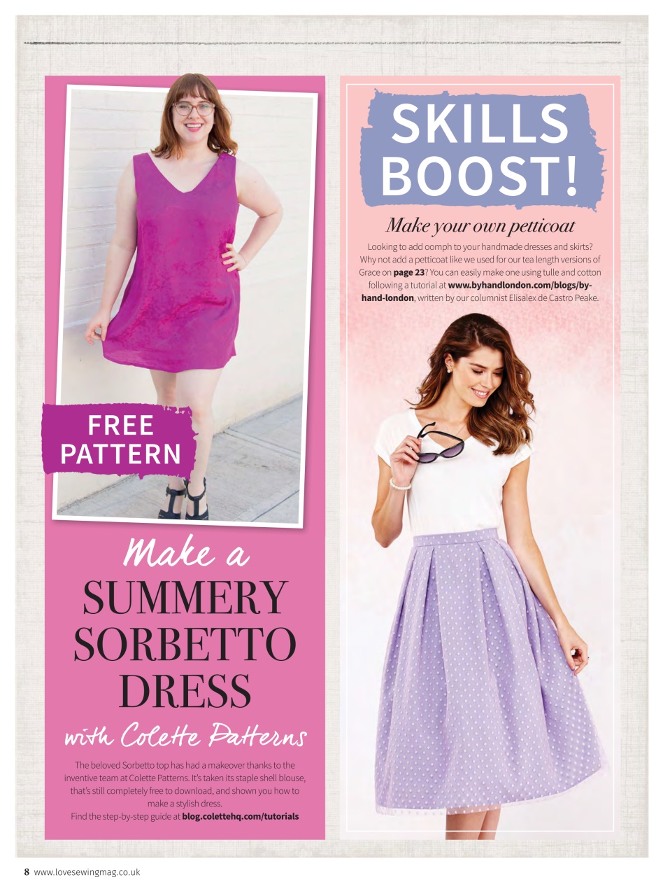 Love Sewing Preview Pages