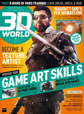 3D World issue October 2016