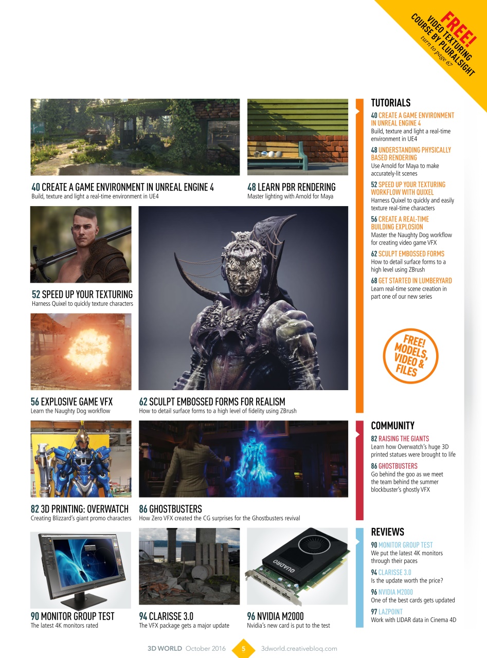 3D World Preview Pages