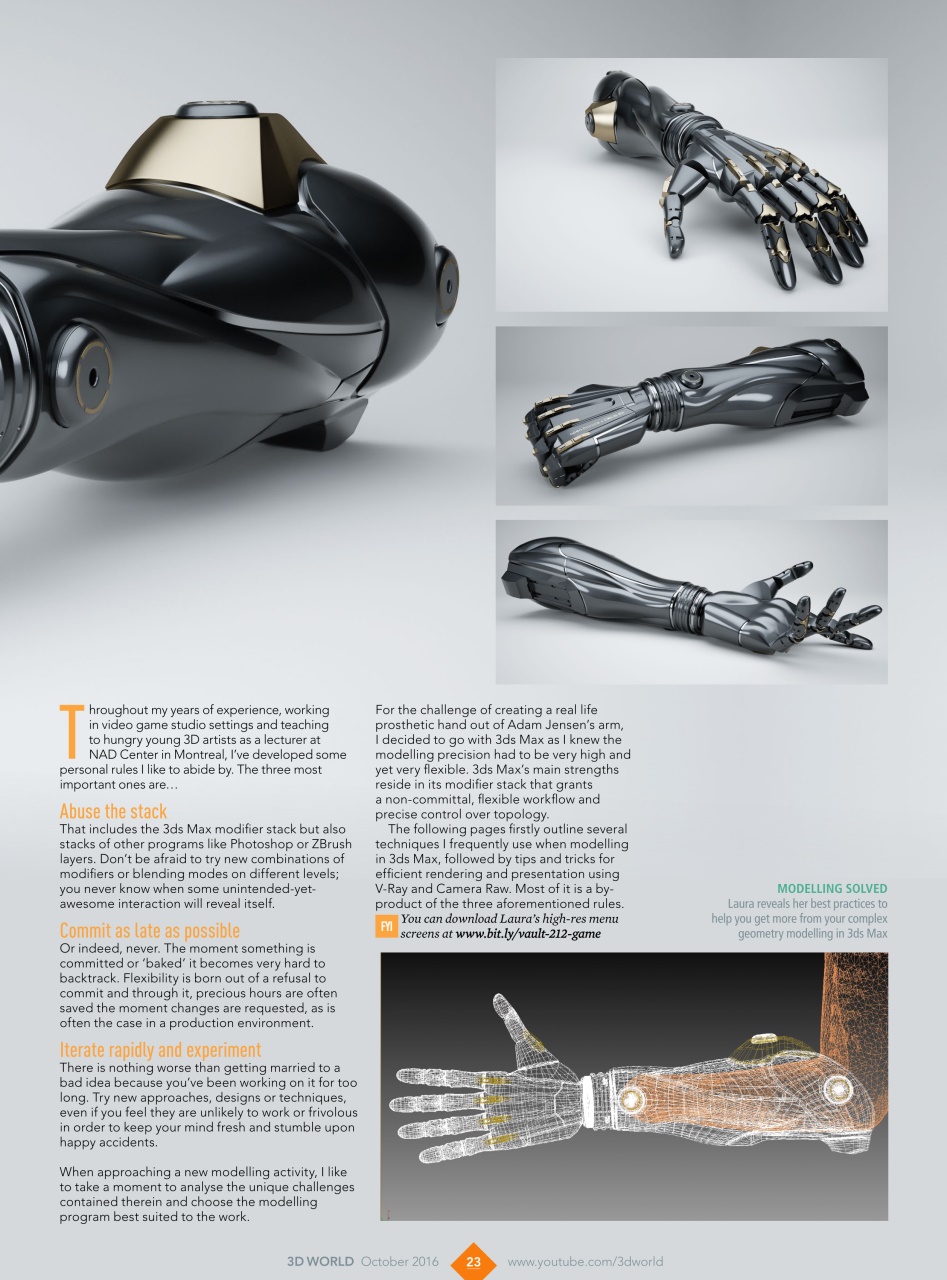 3D World Preview Pages