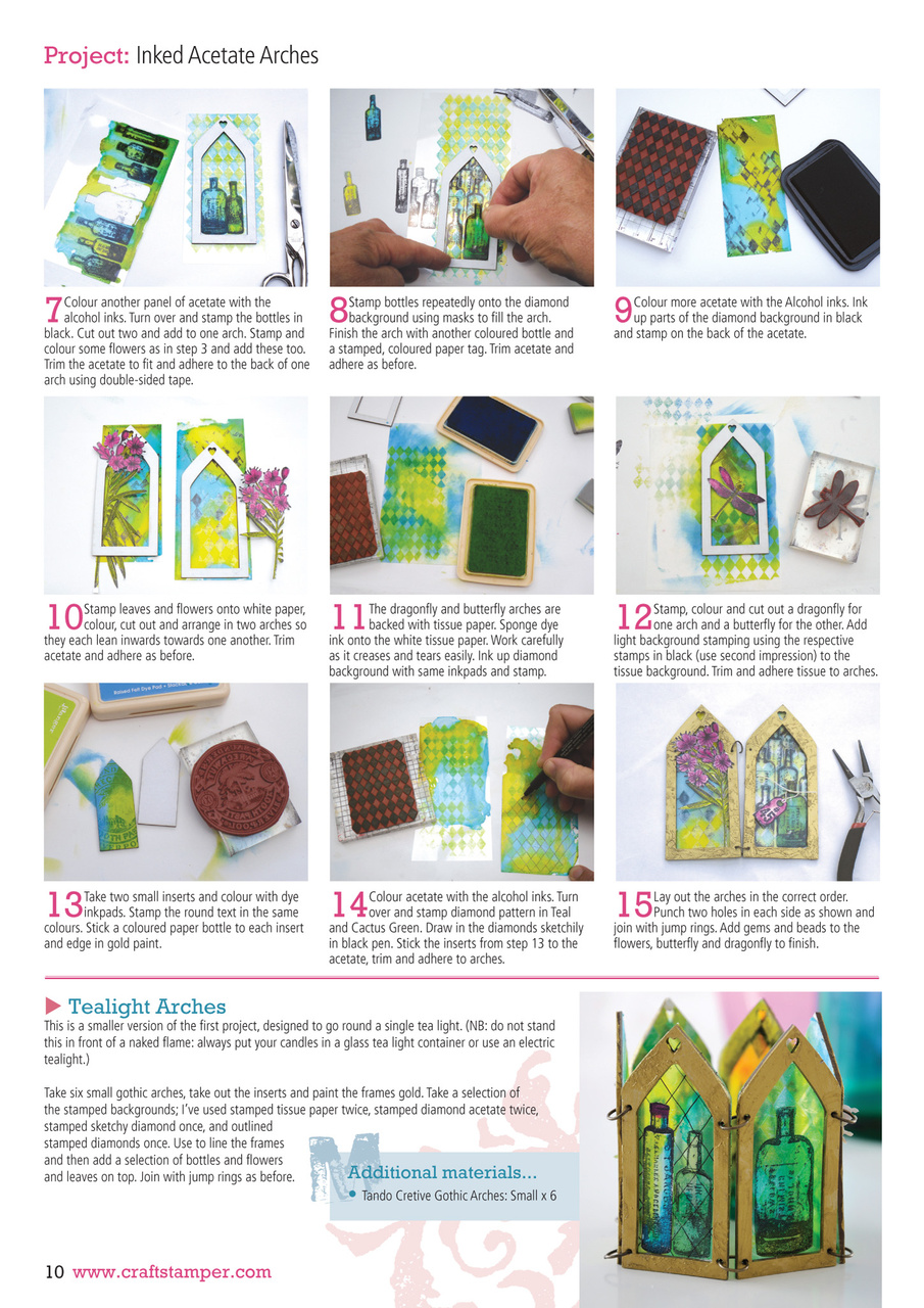 Craft Stamper Preview Pages