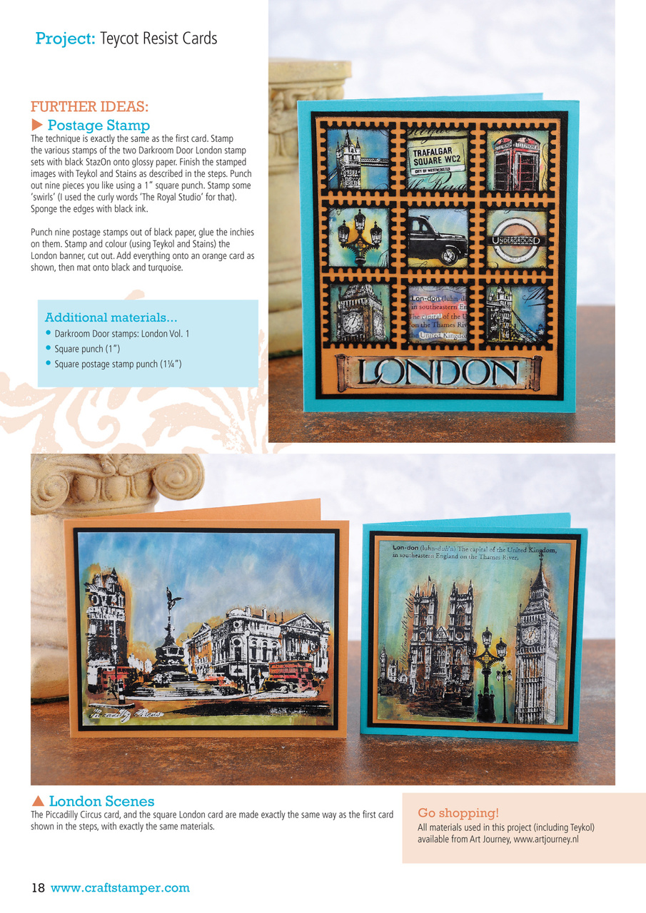 Craft Stamper Preview Pages