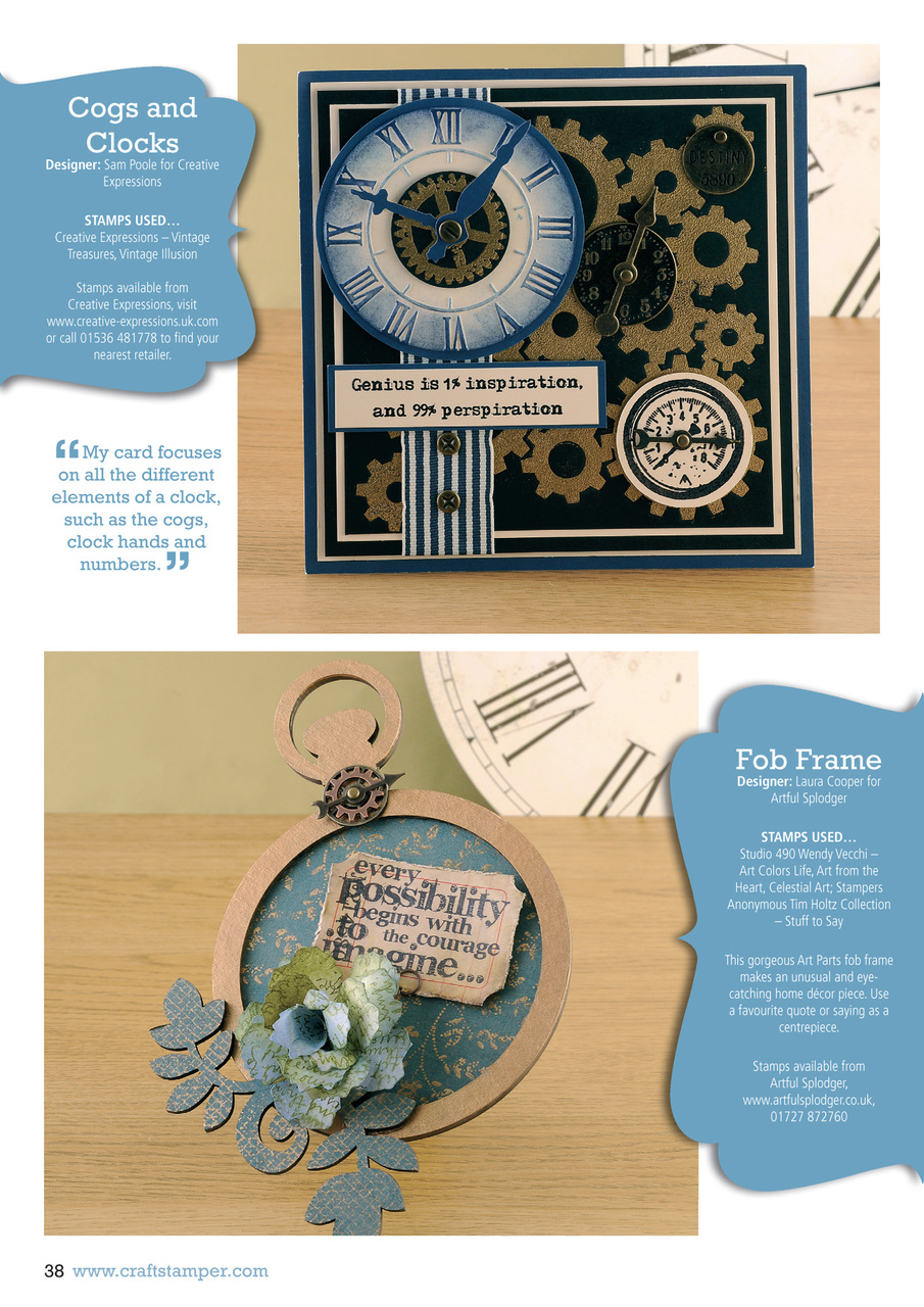 Craft Stamper Preview Pages