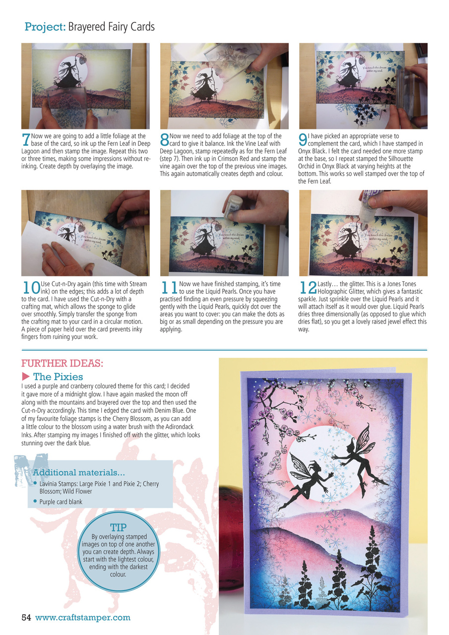 Craft Stamper Preview Pages