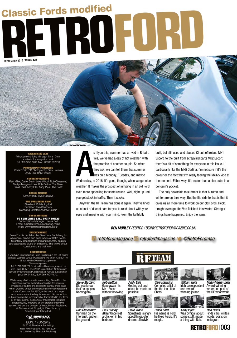 Retro Ford Preview Pages