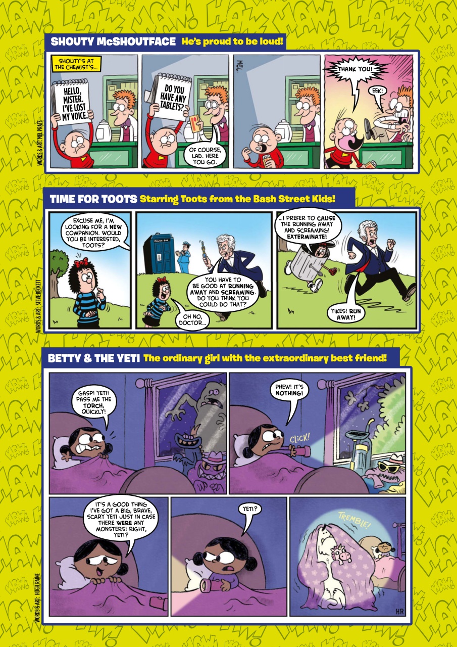 Beano Preview Pages