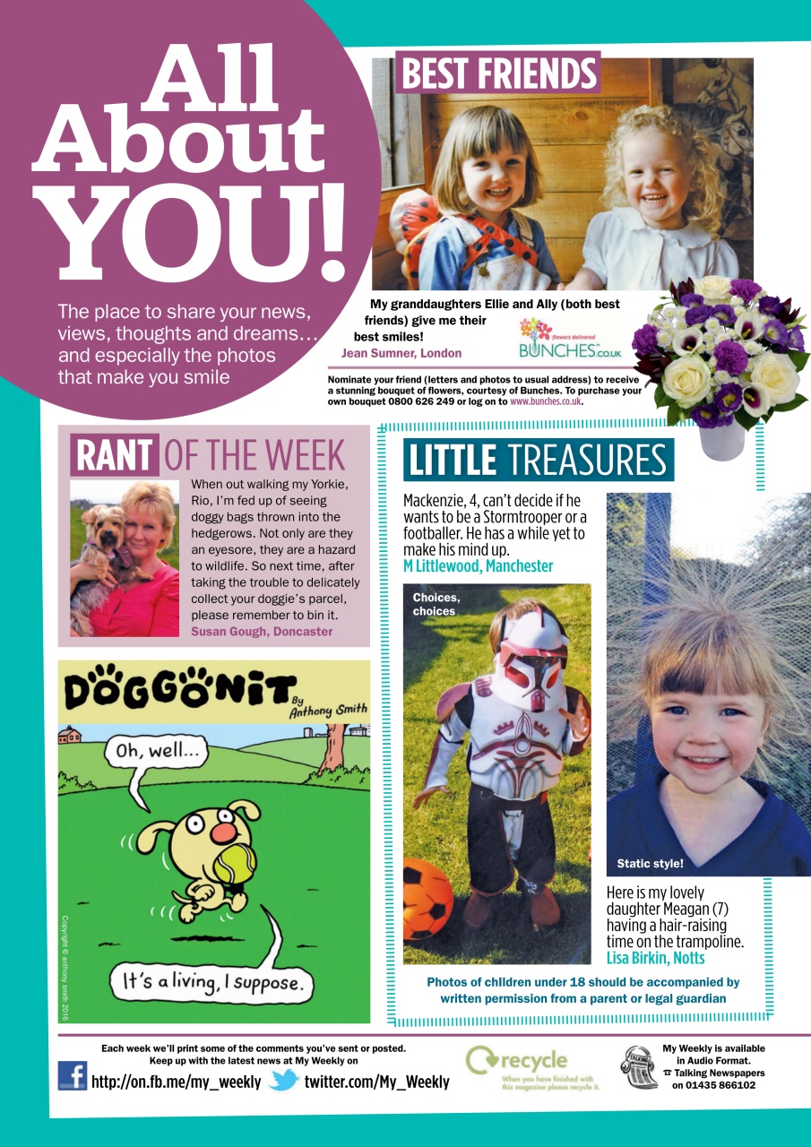 My Weekly Preview Pages